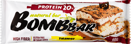 Протеиновый батончик Bombbar Тирамису 60 г