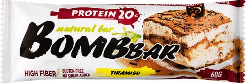 

Батончик протеиновый BombBar Тирамису 60 г