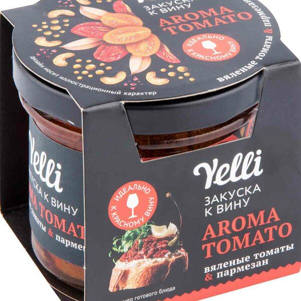 Закуска к вину Yelli Aroma Tomato Вяленые томаты&Пармезан