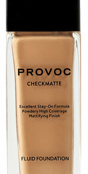 PROVOC Тональная основа для нормальной и комбинированной кожи CheckMatte Foundation, 30 мл, 25 dark beige