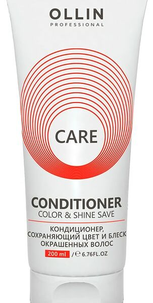Кондиционер для волос Ollin Care Color&Shine Save 200мл