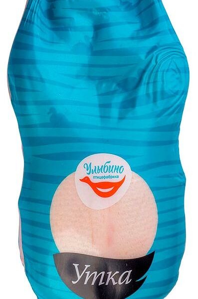 Тушка утенка Улыбино потрошеная замороженная