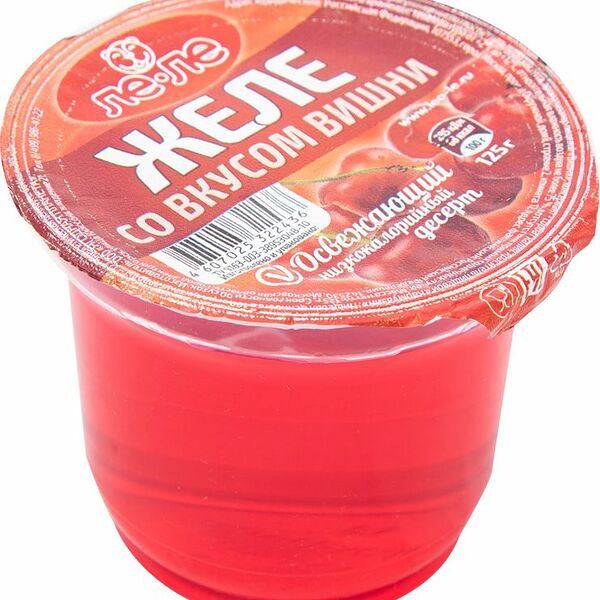 Желе Ле-Ле вишня, 125г