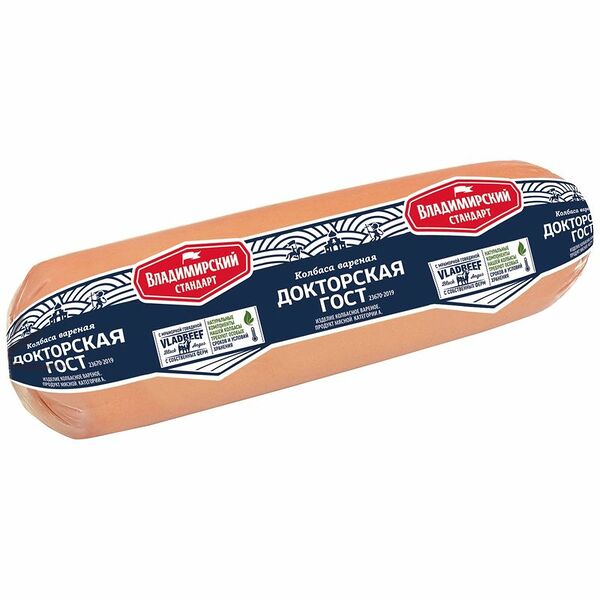 Колбаса варёная Владимирский Стандарт Докторская