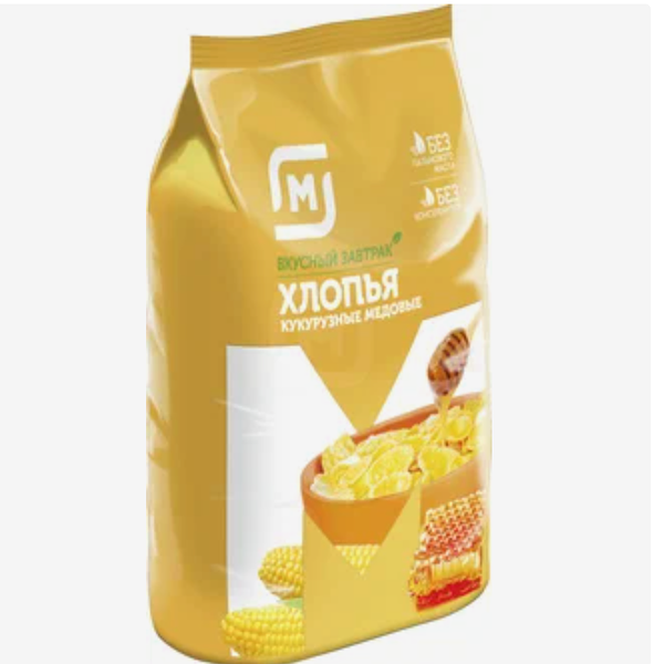 Хлопья Праздник Сластены кукурузные медовые