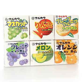 Набор жевательных резинок Marukawa 6 вкусов