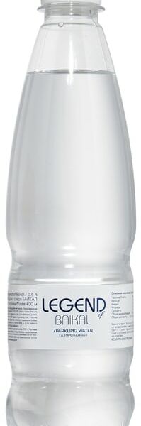Вода Legend of Baikal питьевая газированная 500мл