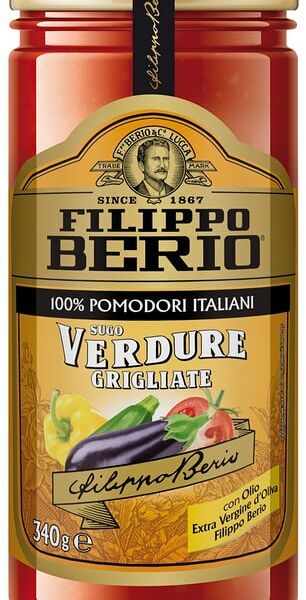 Соус Filippo Berio Томатный с овощами на гриле 340г
