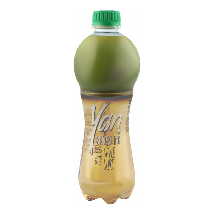 

Напиток сокосодержащий YAN Sparkling яблочный газированный 470 мл