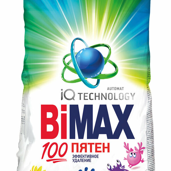 Стиральный порошок универсальный BiMax 100 пятен автомат