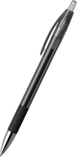 Ручка гелевая ERICHKRAUSE R-301 Original Gel Matic&Grip 0.5 автоматическая, черный, Арт. 46817