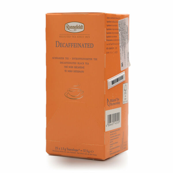 Чай черный Decaffeinated 25*1,5 г ТМ Ronnefeldt  (Роннефельд)