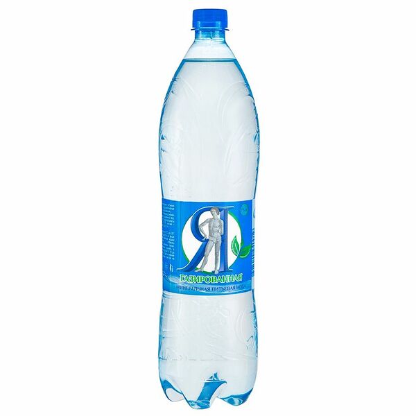 Вода Я минеральная газированная, 1.5л