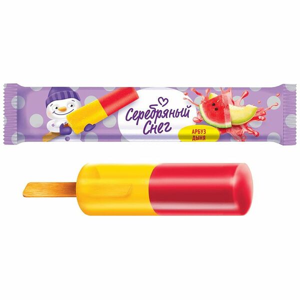 Фруктовый лед Серебряный Снег арбуз-дыня