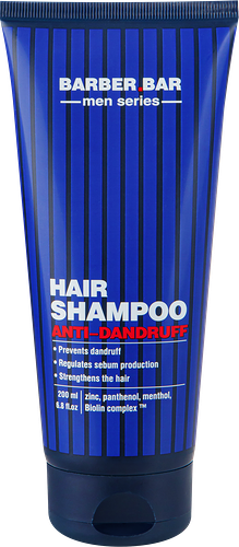 Шампунь для волос мужской BARBER BAR против перхоти, 200мл