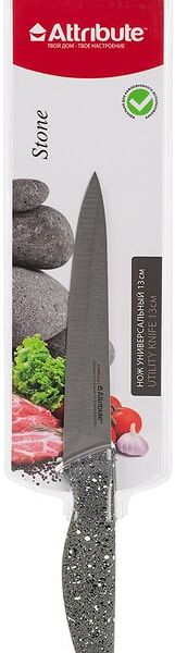 Нож Attribute Stone универсальный 13 см 