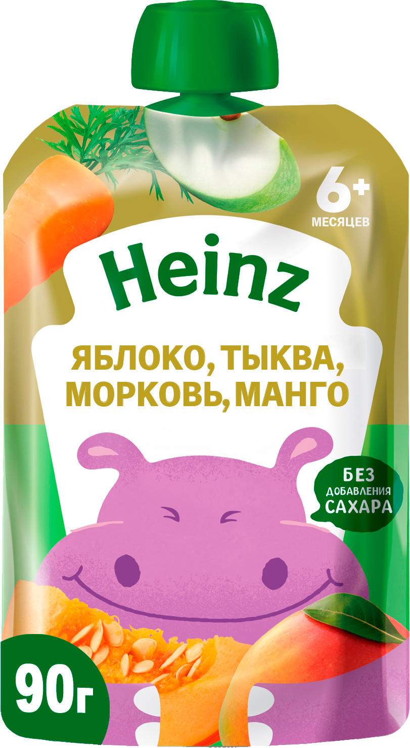 

Пюре Heinz Яблоко тыква морковь манго
