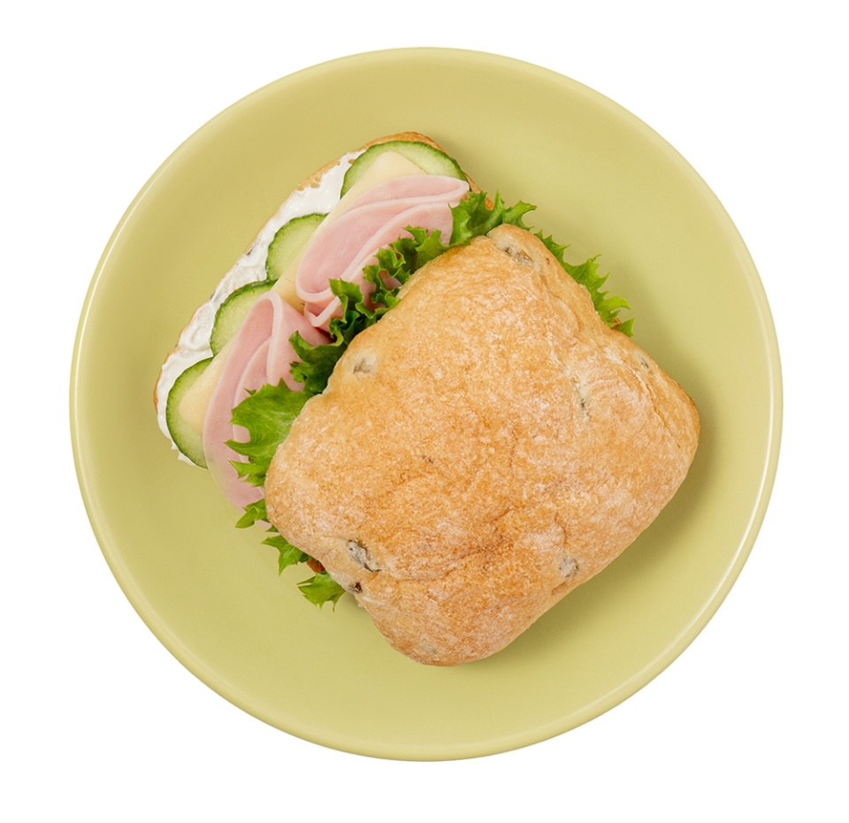 

Чиабатта Азбука Вкуса с ветчиной и сыром 220 г