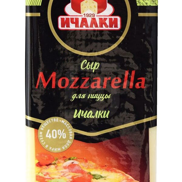 Сыр Ичалки моцарелла для пиццы 40%