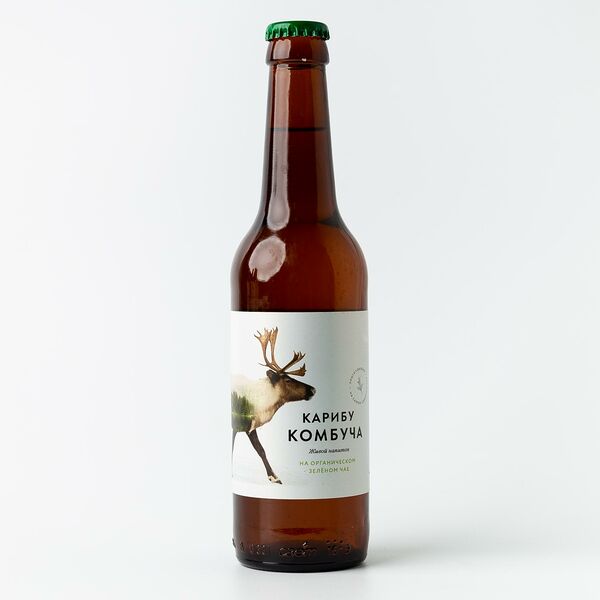 Напиток Карибу Комбуча на органическом зелёном чае
