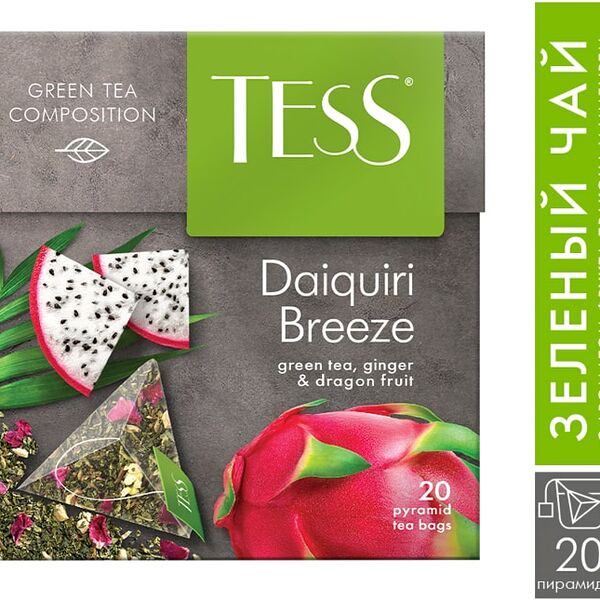 Чай зеленый Tess Daiquiri Breeze 20*1.8г
