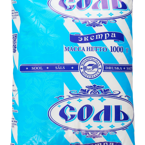 Соль пищевая выварочная, Экстра
