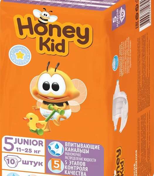 Подгузники Honey Kid Junior 11-25кг 10шт