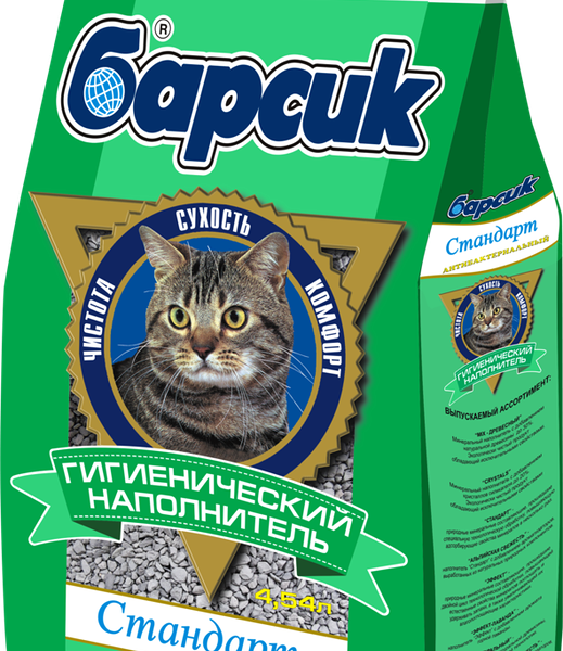 Наполнитель для кошачьего туалета Барсик Стандарт, 4