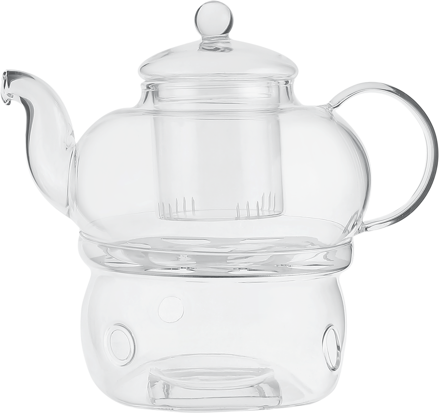 

Чайник заварочный HOMECLUB Melissa на подставке, стекло