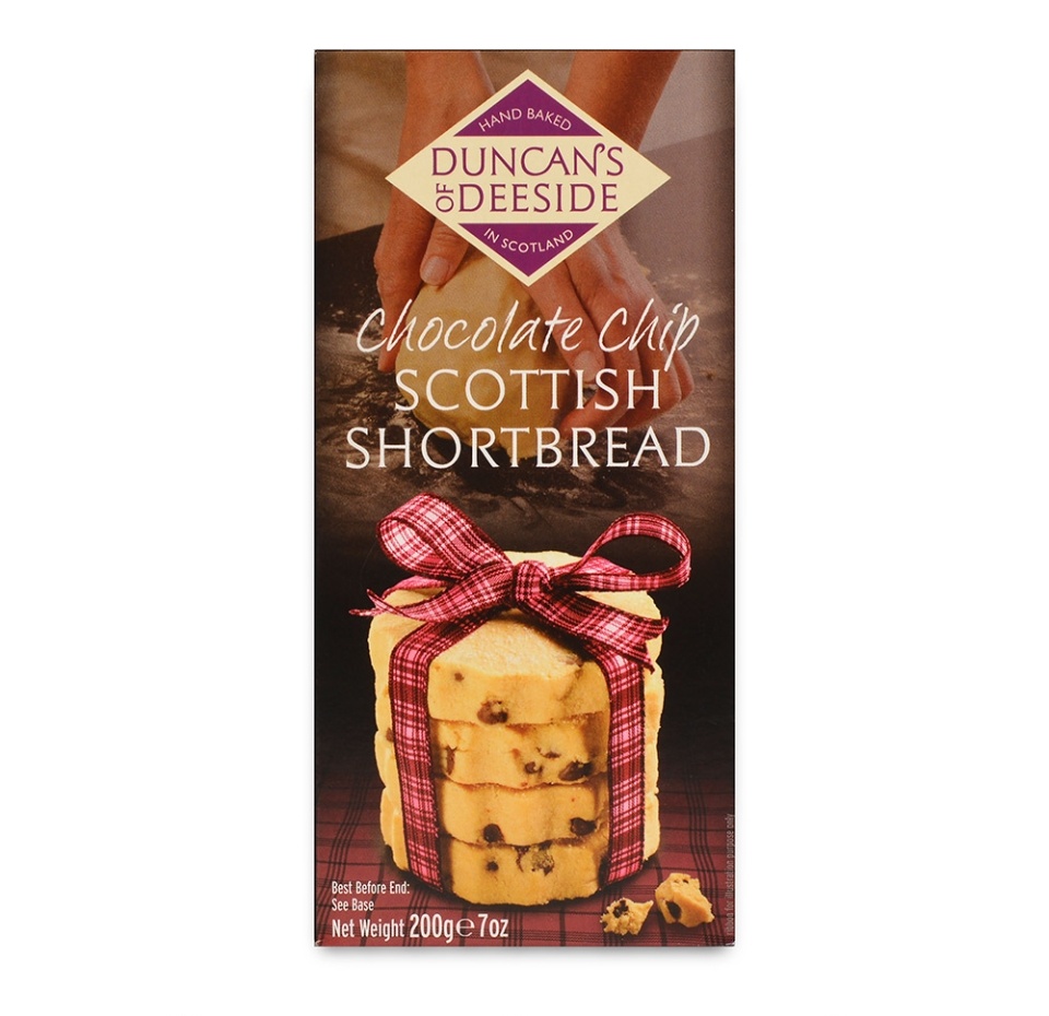 

Печенье Duncan’s of Deeside песочное с шоколадной крошкой 200 г