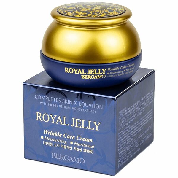 Крем для лица Bergamo Royal Jelly антивозрастной, маточное молоко