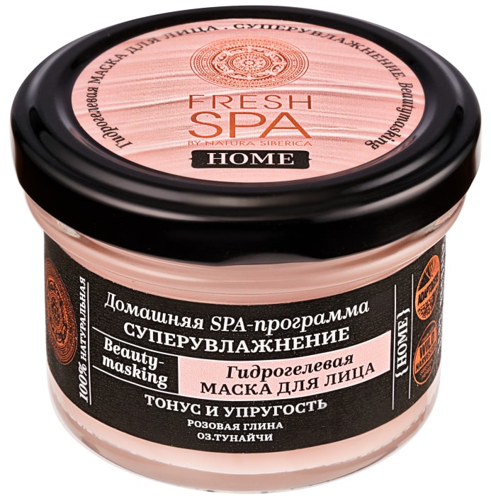 

Маска для лица Natura Siberica Fresh Spa Home Гидрогелевая суперувлажнение 75мл