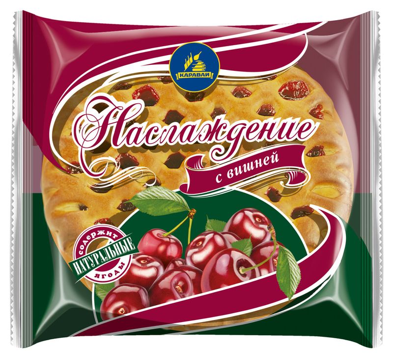 

Сдоба Каравай Наслаждение с вишней 230 г