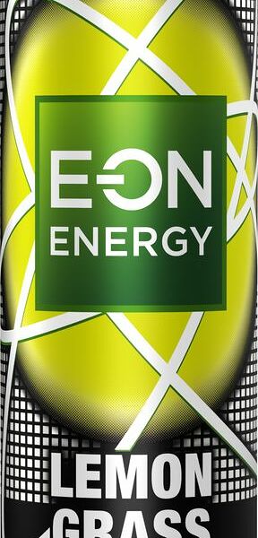 Напиток E-On Lemongrass энергетический газированный 450 мл