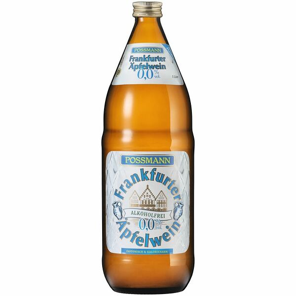 Сидр Possmann Франкфуртский яблочный безалкогольный фильтрованный, 1л