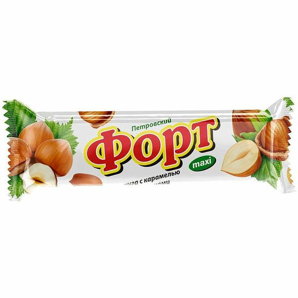 Батончик Невский кондитер Петровский форт нуга с карамелью и орехом 50 г
