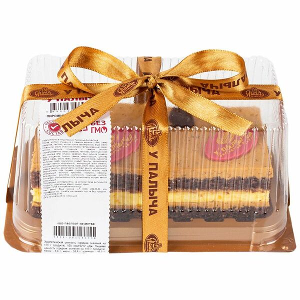 Пирожные-дуэт У Палыча Кофейное бисквитные, 180г