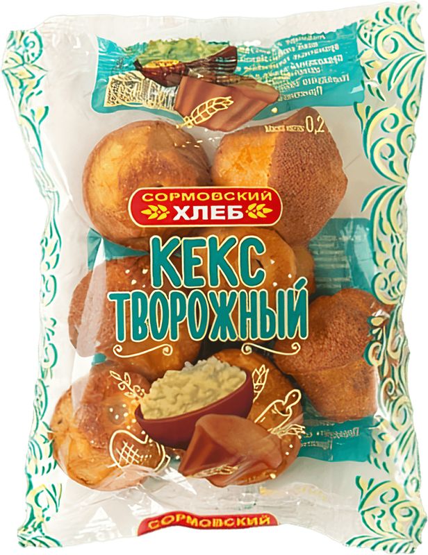 

Кекс Сормовский кекс творожный 200 г