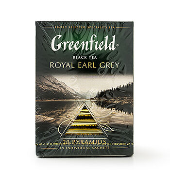Чай черный Greenfield Royal earl grey 20 пирамидок