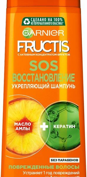 Шампунь для волос Garnier Fructis SOS восстановление укрепляющий 400мл