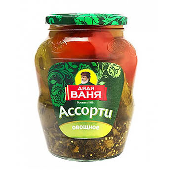 Ассорти маринованное овощное Дядя Ваня