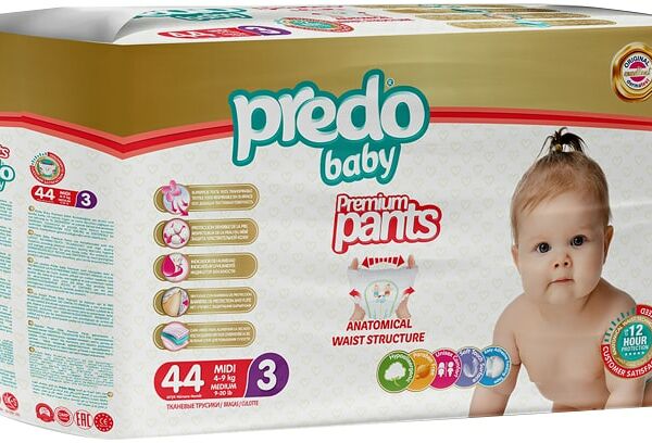Подгузники-трусики Predo Baby №3 4-9кг 44шт