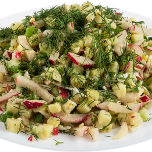 Набор для окрошки вегетарианский вес ЛЕНТА FRESH СП до 500г