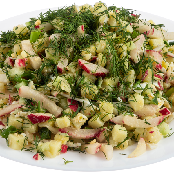 Набор для окрошки вегетарианский вес ЛЕНТА FRESH СП до 500г