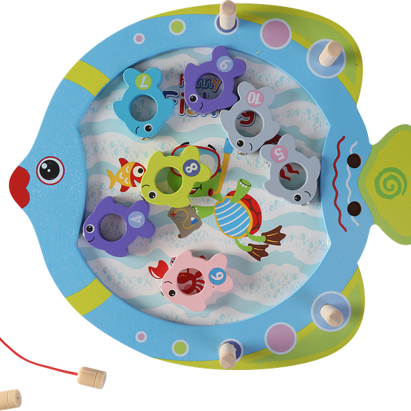 Набор игровой BIGGA Поймай рыбку, 13 предметов, Арт. B1521556