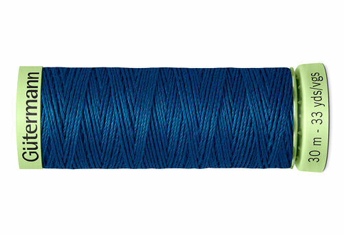 744506 Нить Top Stitch для отстрочки, 30м, 100% п/э Gutermann(967 водная синь)