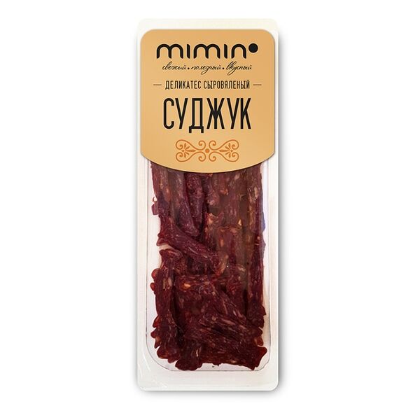 Суджук с/в Mimin из мраморной говядины 80 г Россия