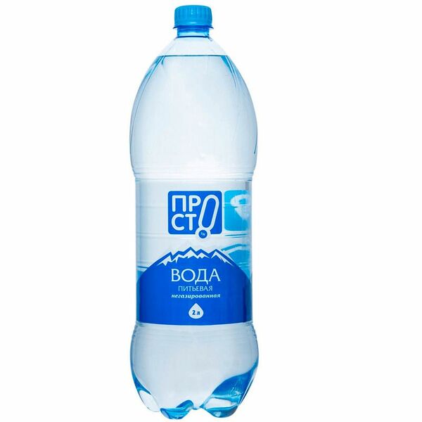 Вода питьевая негазированная Пр!ст 2 л