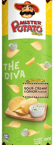 Чипсы Mr.Potato сметана лук 160г