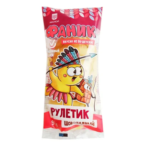

Рулетик Инской хлебокомбинат Фаник Шоколадный